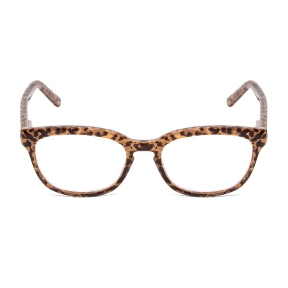 Kate Spade TABBY/O Cateye Reading Glasses in Beige Crystal & Brown Tortoise 50mm - Picture 2 of 3